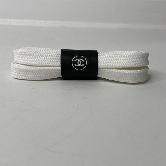 CHANEL Accessories Nwot Chanel White Shoelaces Poshmark